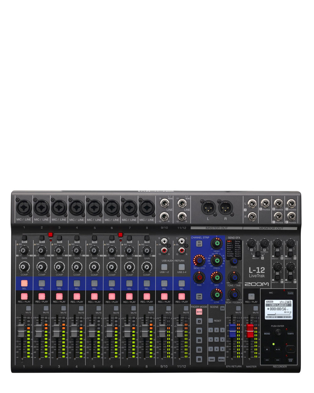 Zoom LiveTrak L-12 - Digital Mixer & Multitrack Recorder