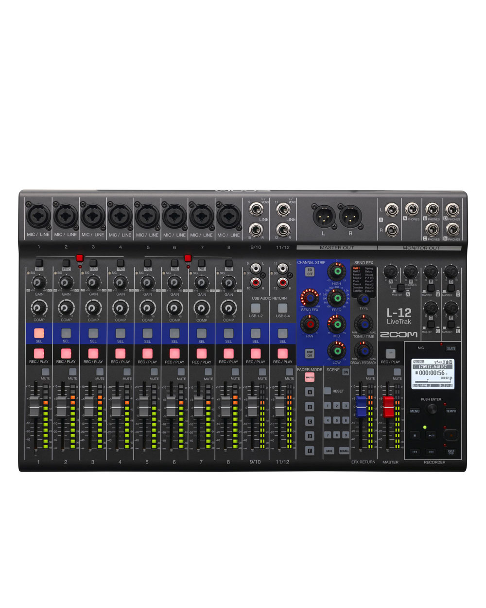 Zoom LiveTrak L-12 - Digital Mixer & Multitrack Recorder